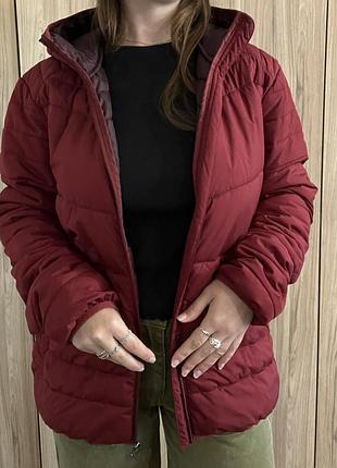 Куртка чоловіча/унісекс jack & jones демісезонна бордова