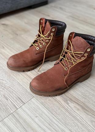 Timberland 6-in basic boot rust nubuck, чоловічі черевики