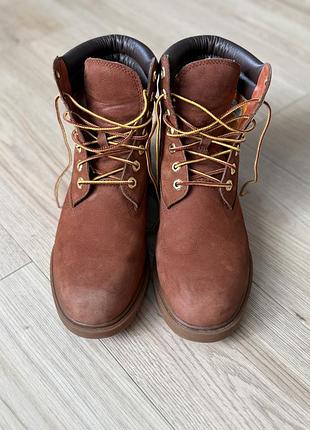 Timberland 6-in basic boot rust nubuck, чоловічі черевики 3