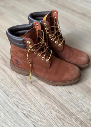 Timberland 6-in basic boot rust nubuck, чоловічі черевики 4