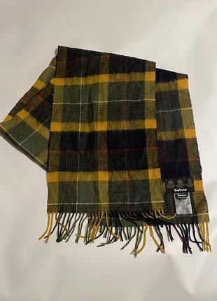 Вовняний шарф barbour оригінал