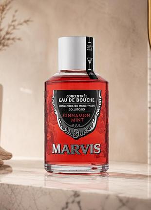 Концентрат для полоскания рта marvis anise mint 120 мл ополаскиватель с анисом мятой фторидом и ксилитом cinnamon mint
