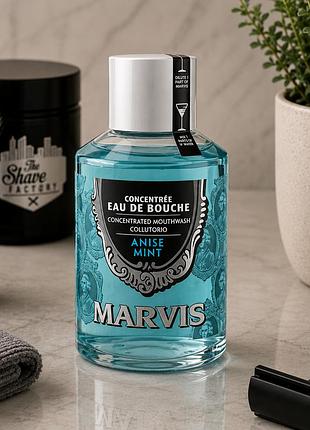 Концентрат для полоскания рта marvis anise mint 120 мл ополаскиватель с анисом мятой фторидом и ксилитом