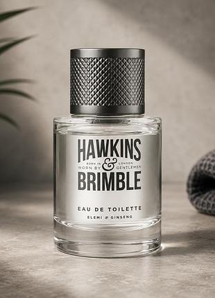 Туалетна вода hawkins & brimble eau de toilette для чоловіків з деревно-цитрусовим ароматом