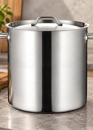 Каструля з кришкою benson 21л bn-603 30 см