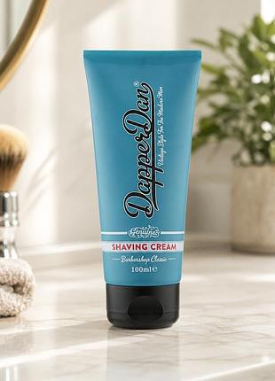 Крем для комфортного бритья с алоэ вера аллантоином и ароматом сандала dapper dan classic shave cream 100 мл