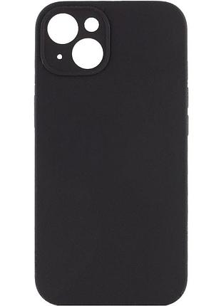 Чохол silk full camera protective (aa) no logo для apple iphone 13 mini (5.4") чорний / black