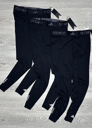 Нові легінси adidas techfit compression training оригінал тайтси лосіни чоловічі