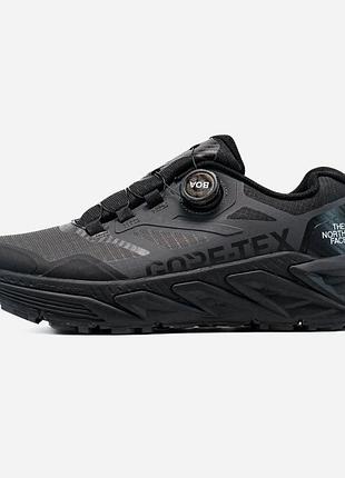 Чоловічі кросівки the north face black grey gore-tex termo | 39–45