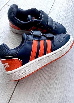 Кросівки дитячі adidas синьо-помаранчеві 30 розмір