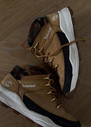 Черевики для хлопчика timberland коричневі 33 розмір