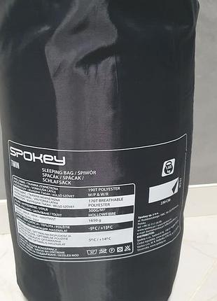 Спальний мішок 190t polyester hollowfibre 2