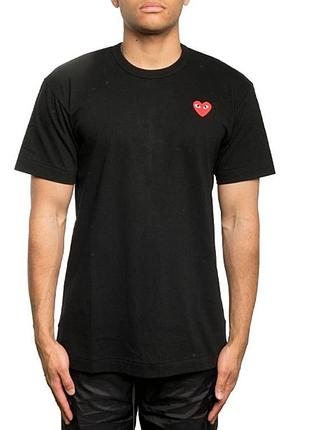 Comme des garcons play (m/l) футболка мужская оригинал