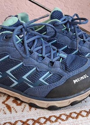 Кросівки трекінгові meindl aktiv gtx сині 23см устілка