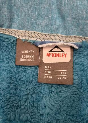 Куртка жіноча mckinley ventmax софтшелл термо, блакитна 2