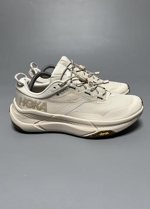 Трейлові бігові трекінгові кросівки hoka one one transport gtx gore-tex 1133957 eegg