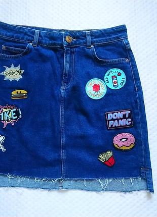 Джинсовая юбка 5