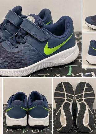 Кросівки дитячі nike star runner темно-сині, р. 34, 21,5 см