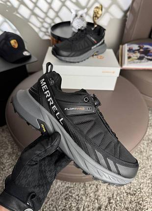 Мужские кроссовки merrell float pro boa 1948x black grey