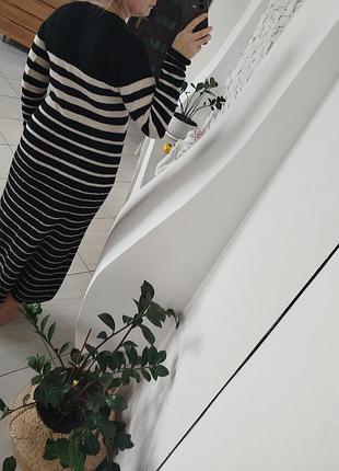 Теплое макси платье h&amp;m с шерстью 2