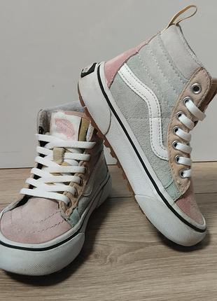 Кеди vans sk8-hi mte 1 утеплені дитячі