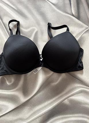 Новий чорний бюстгальтер з супер пуш-ап pink victoria’s secret 80c