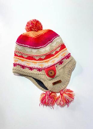 Шапка вушанка  rojo