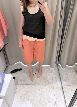 Жіноча футболка zara, чорна, біла