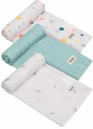 Пеленальный набор lionelo bamboo set dot