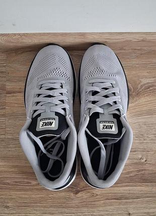Кросівки чоловічі nike flex run сірі 4