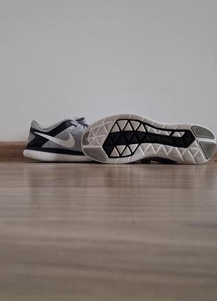 Кросівки чоловічі nike flex run сірі 6