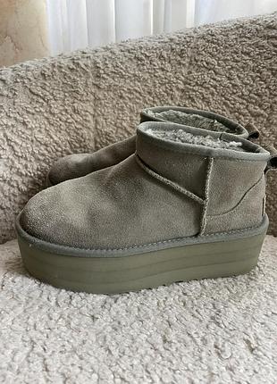 Ультра міні ugg на платформі 2