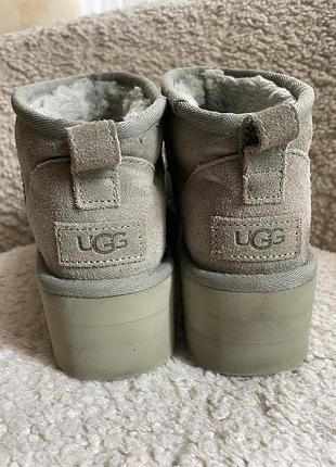 Ультра міні ugg на платформі 3