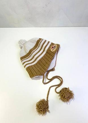 Шапка на флісі з бубонами  o’neill