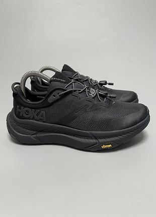 Трекінгові трейлові бігові кросівки hoka one one transport vibram оригінал 1123154 bblc