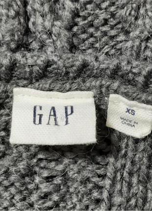 Вовняний джемпер з альпакою gap 5