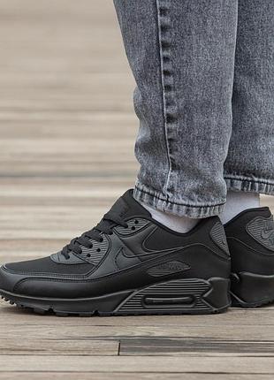 Мужские кроссовки nike air max 90 black