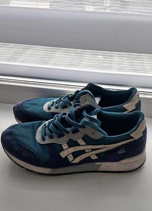 Кросівки чоловічі asics синьо-білі