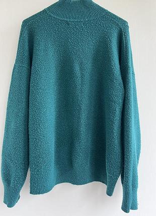 Светр жіночий m&s collection бірюзовий 4