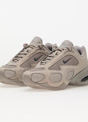 Кросівки nike air max muse college grey/metallic silver оригінал
