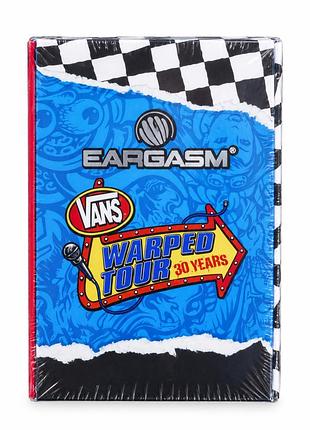 Беруши многоразовые, для концертов, eargasm high fidelity x vans warped tour 30 years, nrr 16 дб