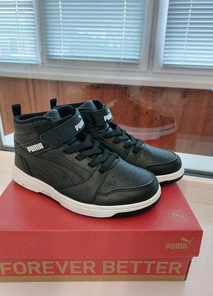 Высокие кроссовки Puma на утепленные 4