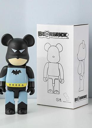 Фігурка статуетка ведмідь беарбрік bearbrick бетмен колекційна 28 см різнокольоровий