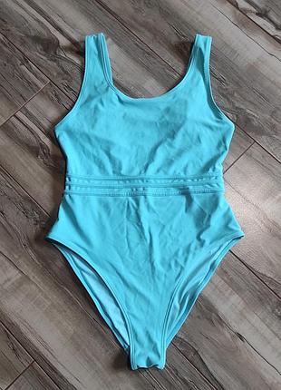 Яркий голубой слитный купальник jack wills, размерорда 10 / us 6 (s/m)