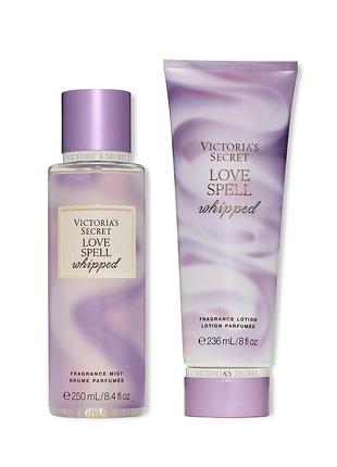 Набір для тіла love spell whipped victoria's secret міст і лосьйон