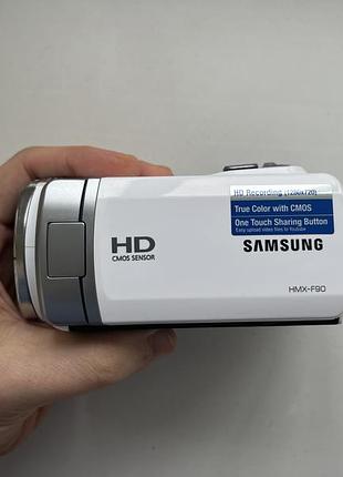 Видеокамера samsung hmx-f90 винтажная full hd камера +8 гб новая