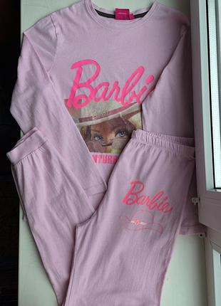 Primark пижама хлопок 9-10 лет 134-140 см барби barbie