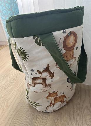 Кошик для іграшок з ручками