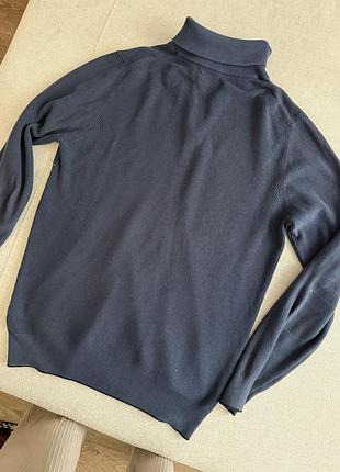 Кофта чоловіча massimo dutti синя 3