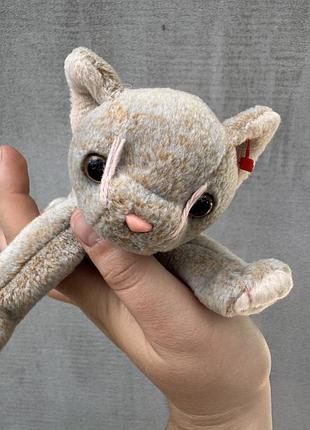 Винтажную мягкую игрушку scat the cat (кот скаут) из коллекции ty beanie babies, выпущенную в 19...